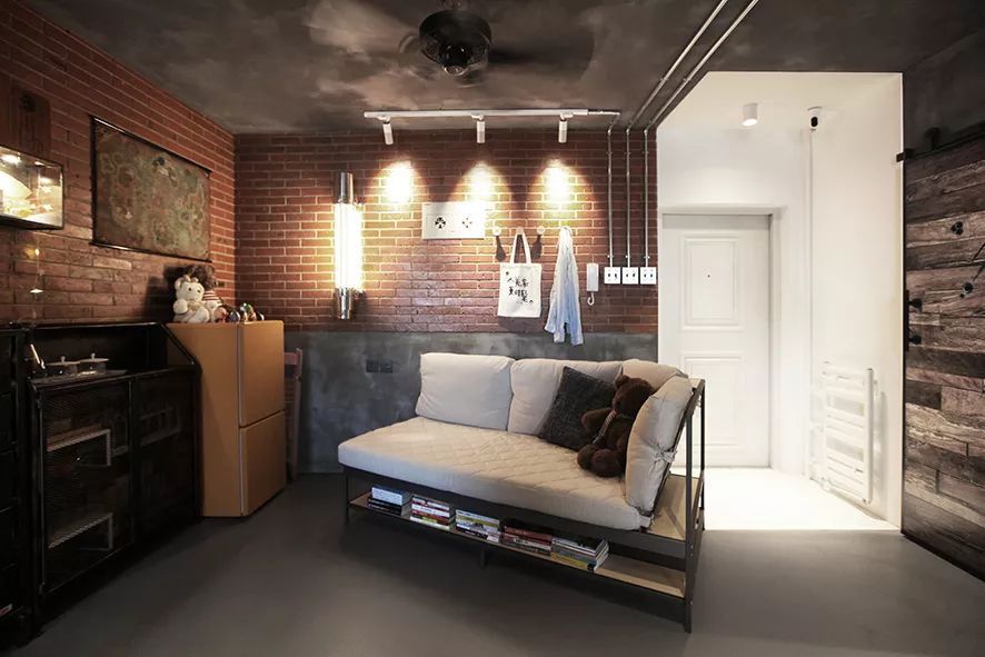小户型工业风设计效果图鉴赏
