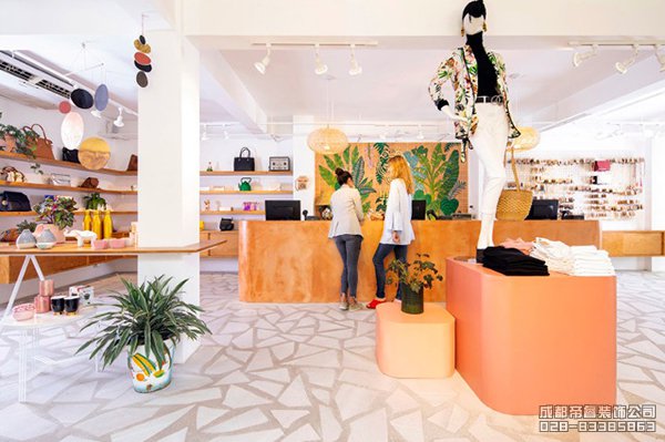 时尚女装店设计效果图