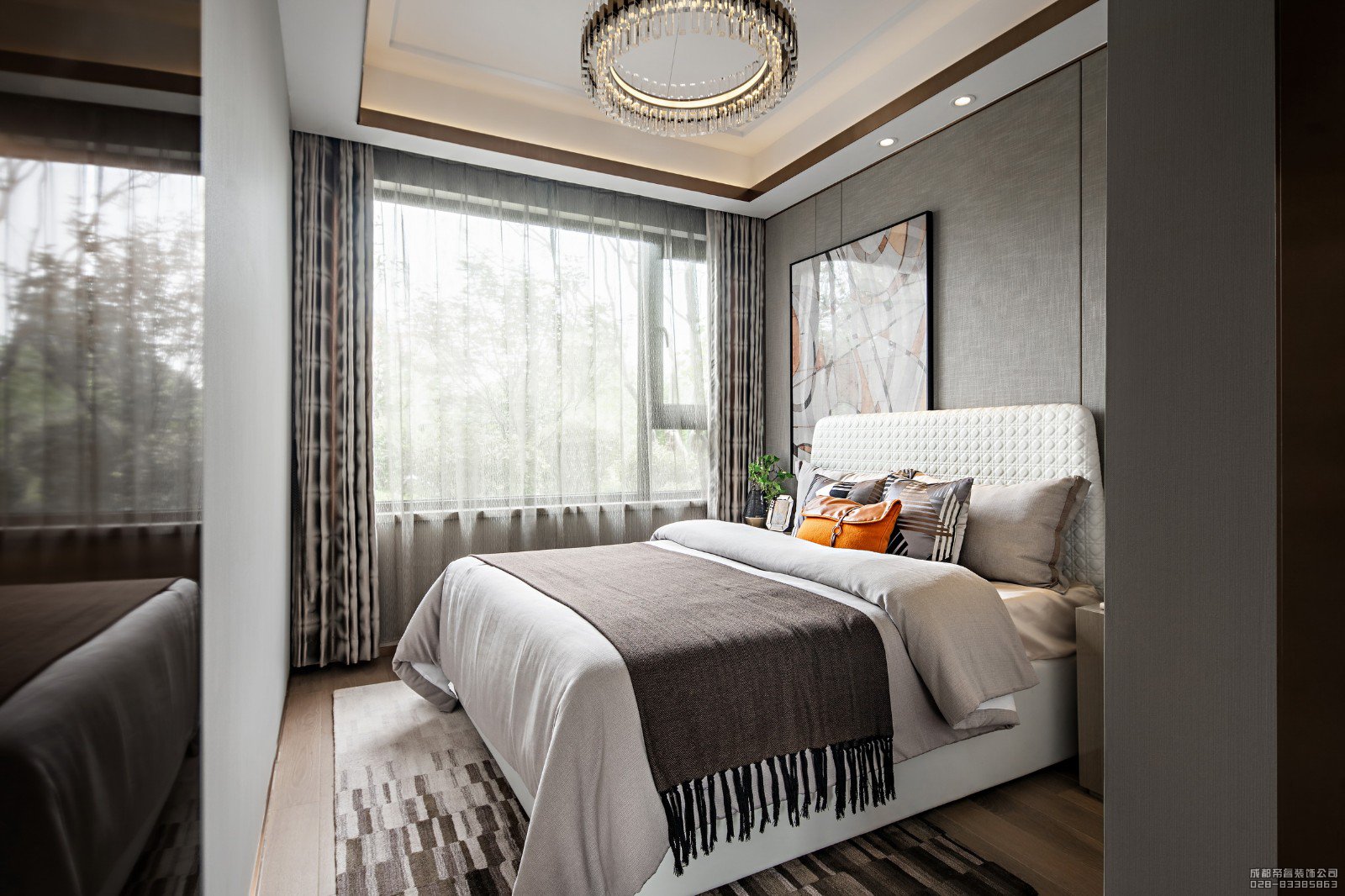 住宅次卧装修设计效果图