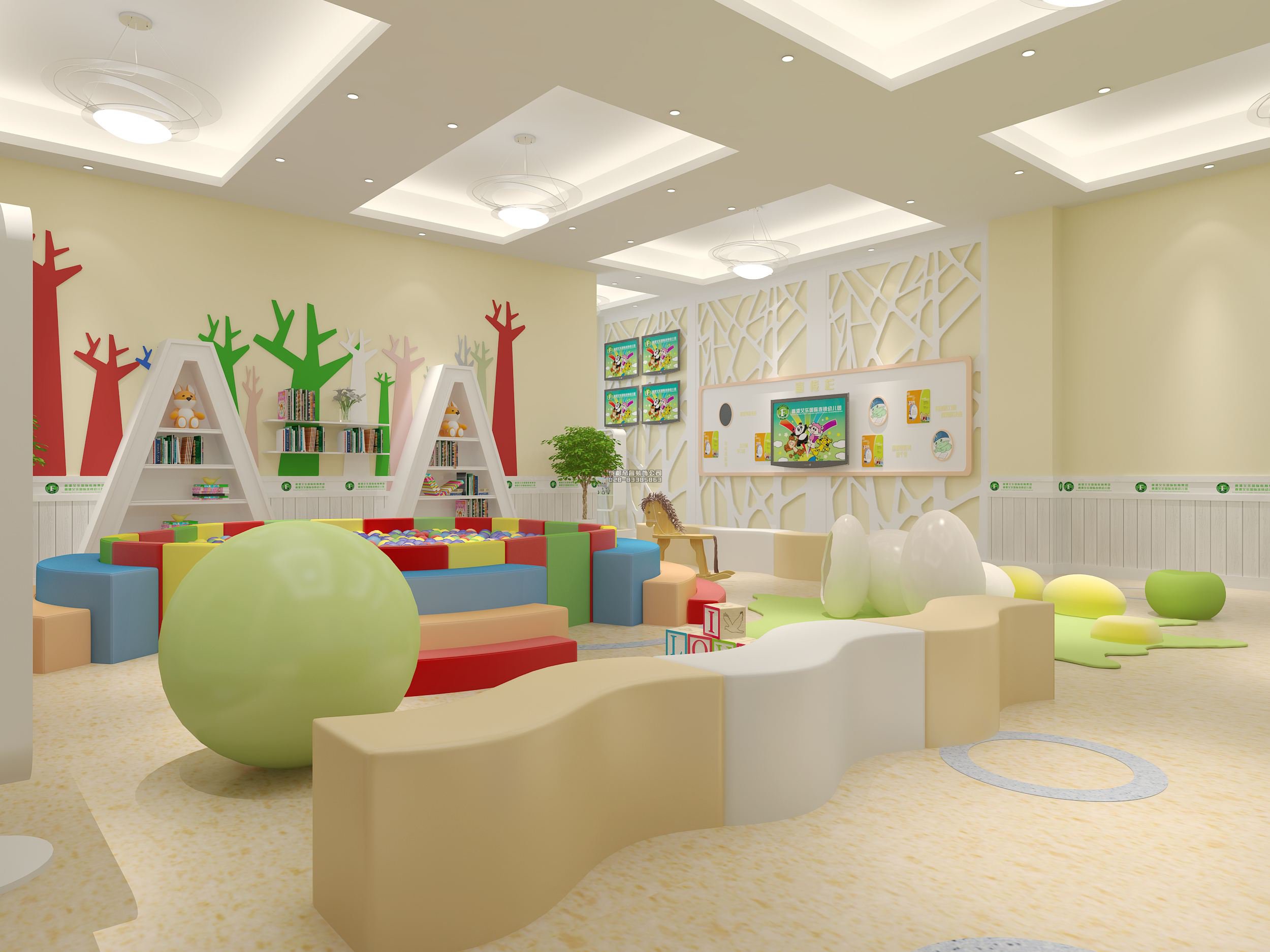 幼儿园装修设计布置图