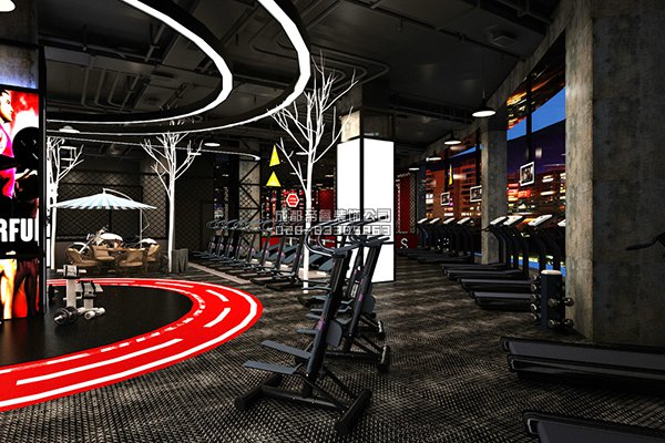 健身房装修,成都健身房装修