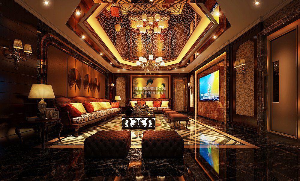 高端ktv装修设计效果图