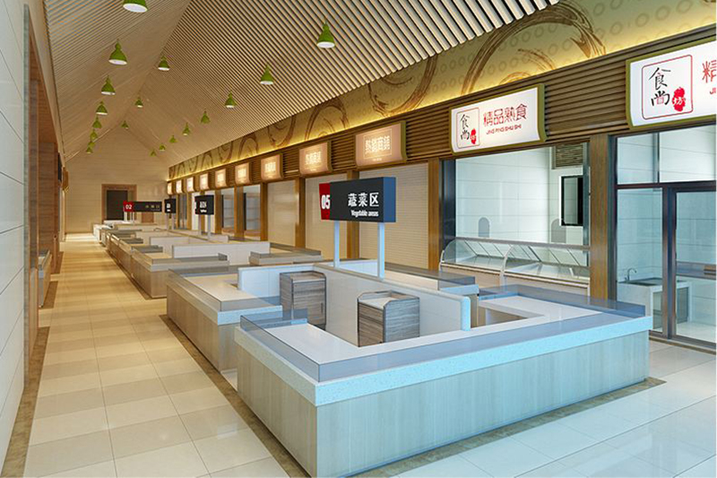 50平米果蔬店装修效果图