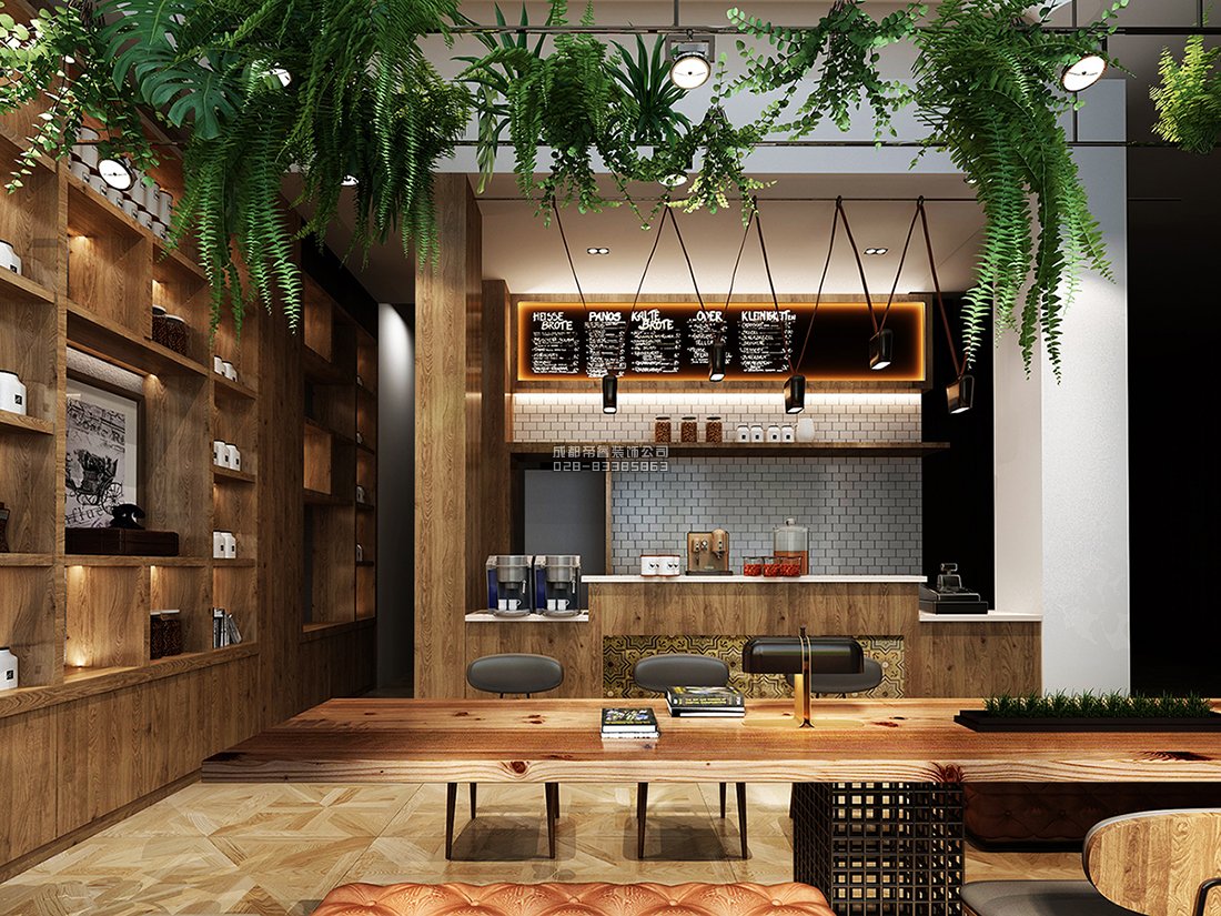 主题咖啡厅装修效果