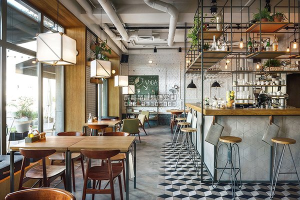 创意咖啡厅装修效果