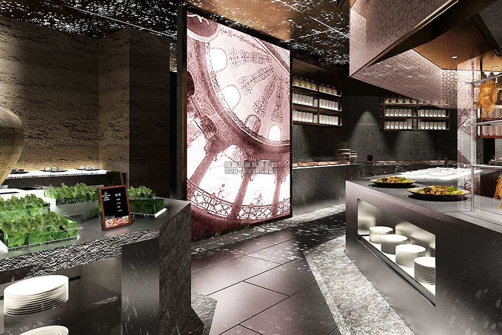 1000平创意火锅店装修概念设计
