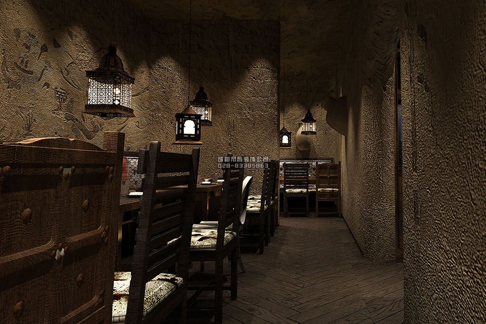 1000平创意火锅店装修概念设计