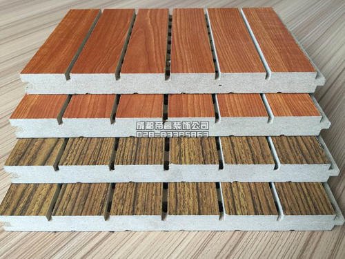 ktv装修使用的木质吸音板