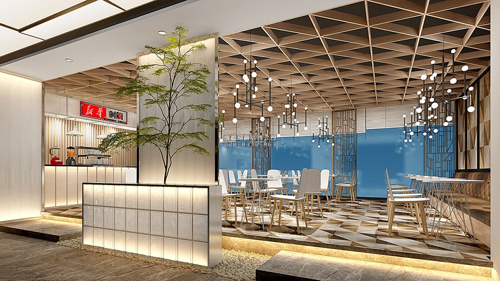 日式风格咖啡厅装修效果图
