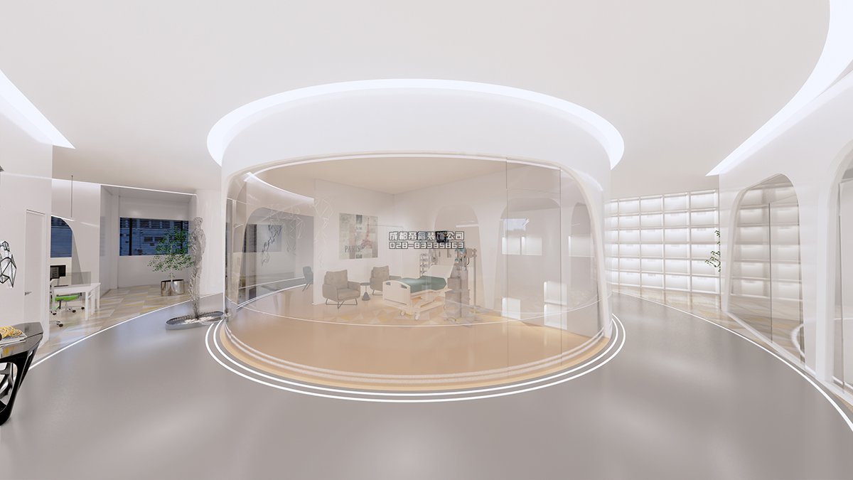 科技公司成都办公室装修效果图