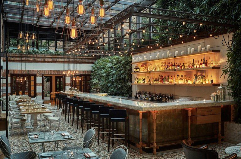 泰式风格餐厅装修设计效果图