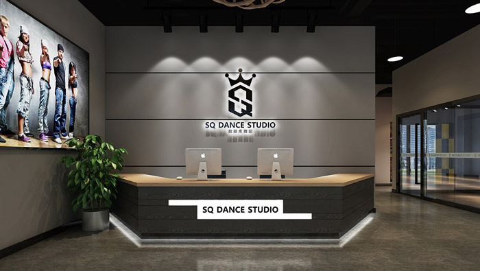 极简风格街舞舞蹈室装修效果图
