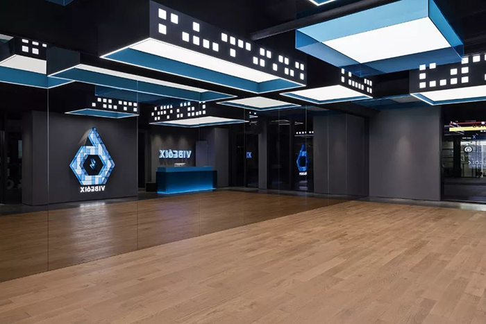 科技风街舞舞蹈室装修效果图