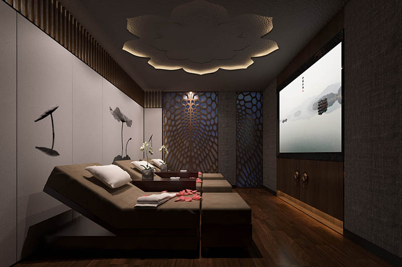 推拿店房间装修效果图