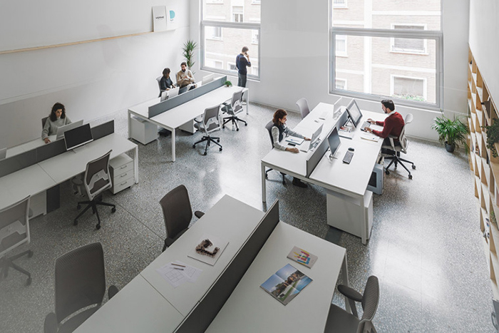 办公大厅装修效果图