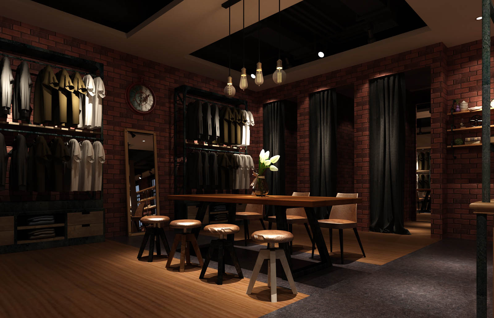 运动品牌专卖店装修|运动服装店装修图片