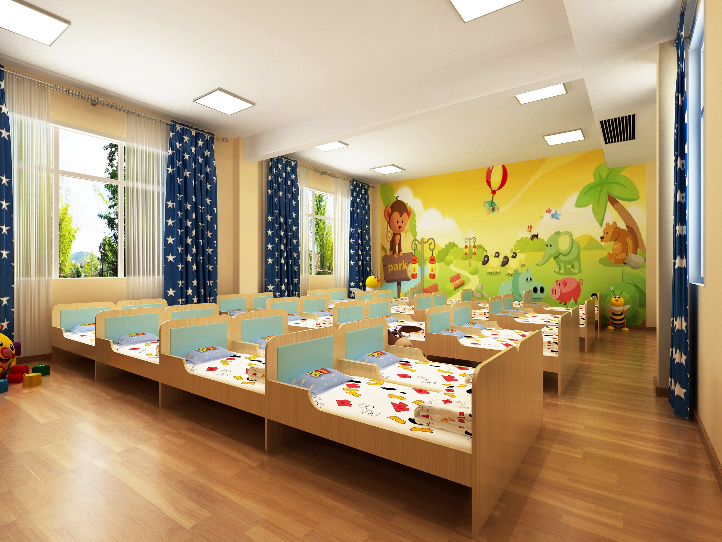 成都幼儿园装修设计效果图