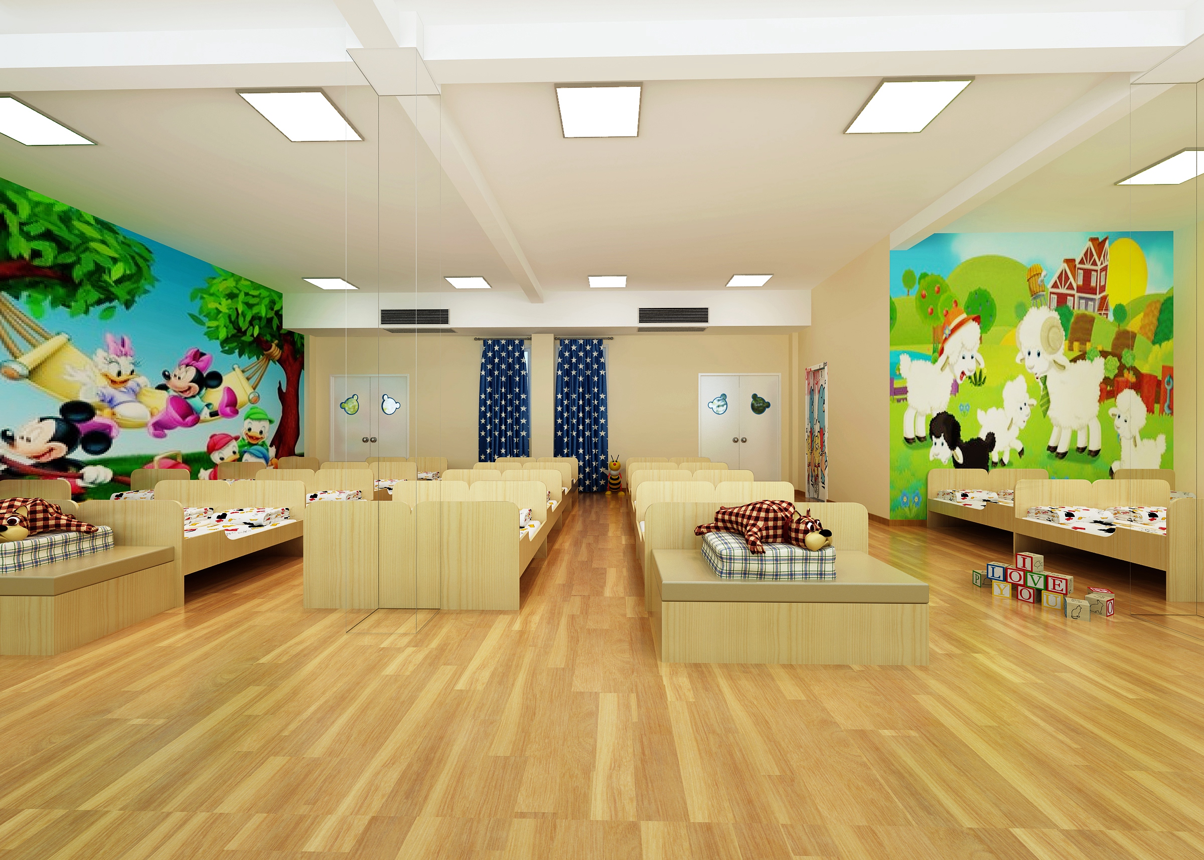 成都幼儿园装修设计效果图