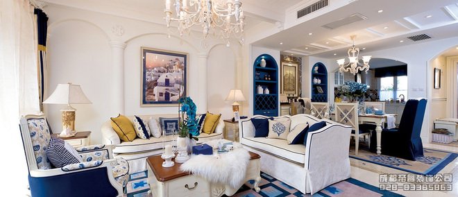 地中海别墅装修设计图片