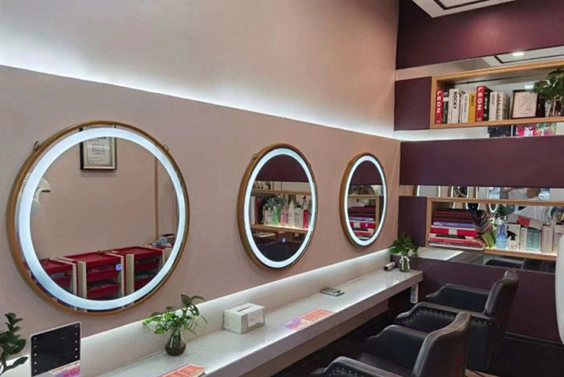弥尚美发店装修店内图片