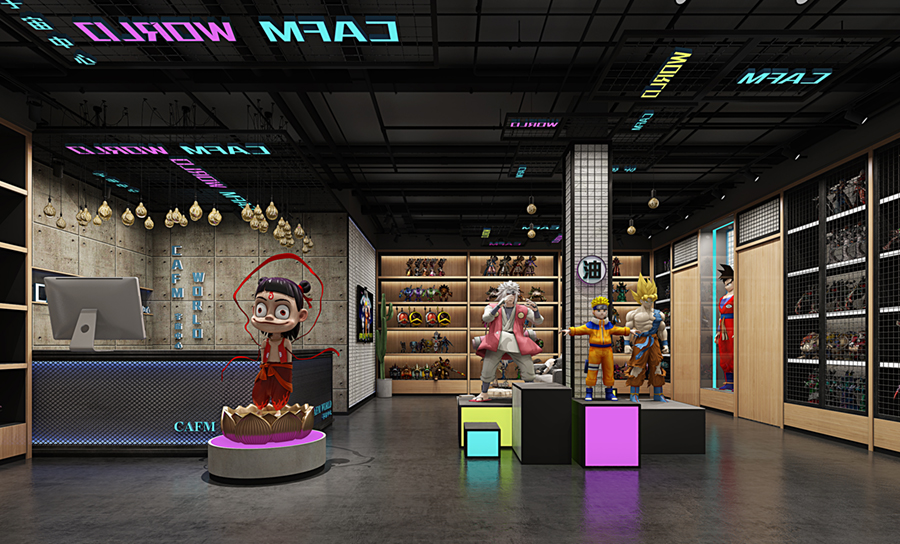 儿童玩具店装修图片