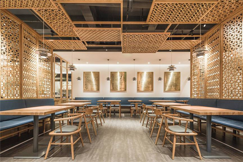 饺子馆装修设计参考图