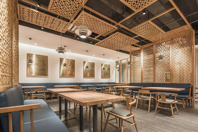 饺子馆装修设计参考图