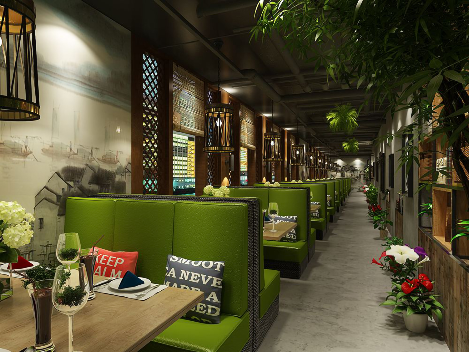 餐厅装修设计效果图