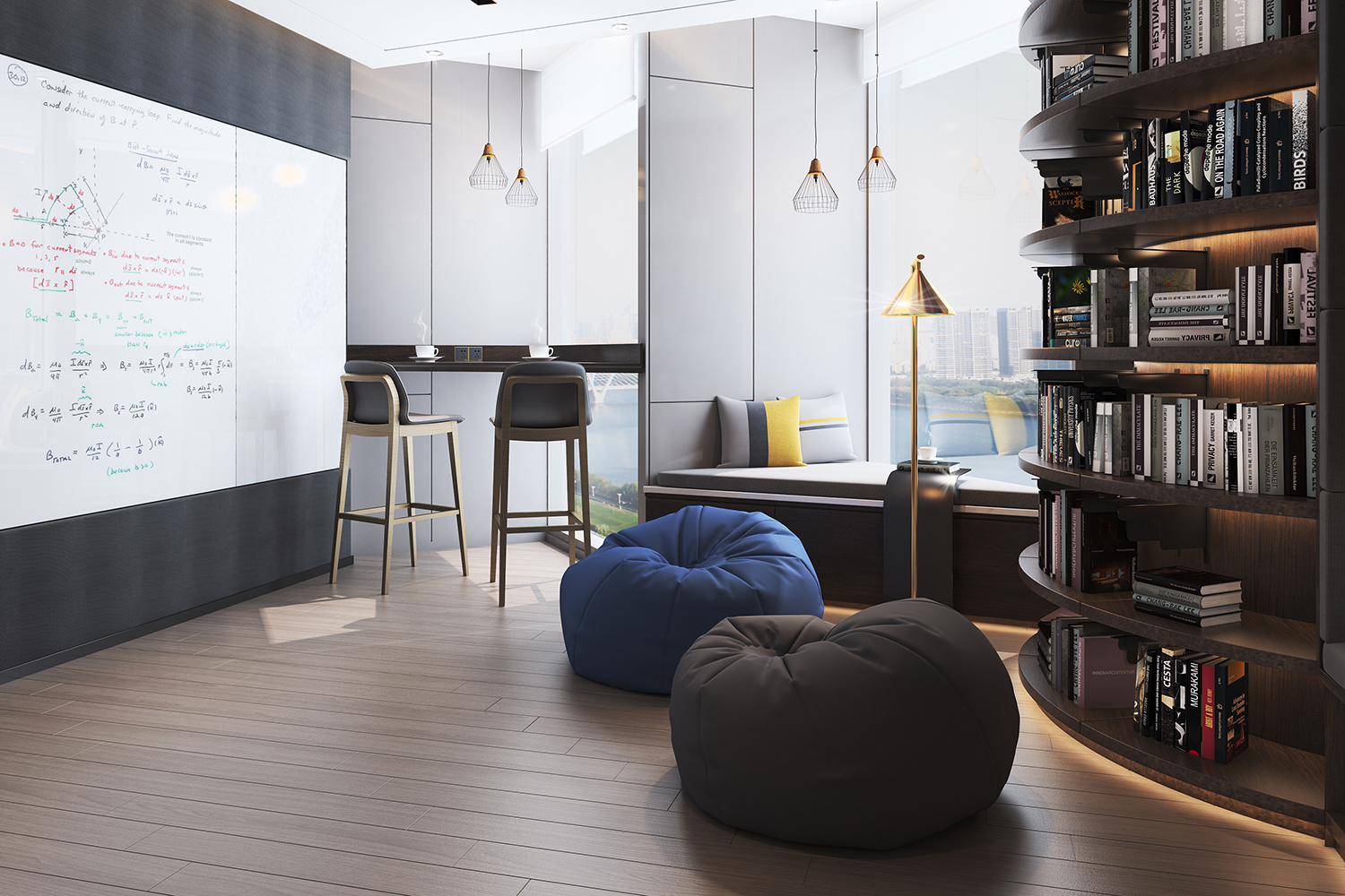 信息科技公司办公室装修设计图片