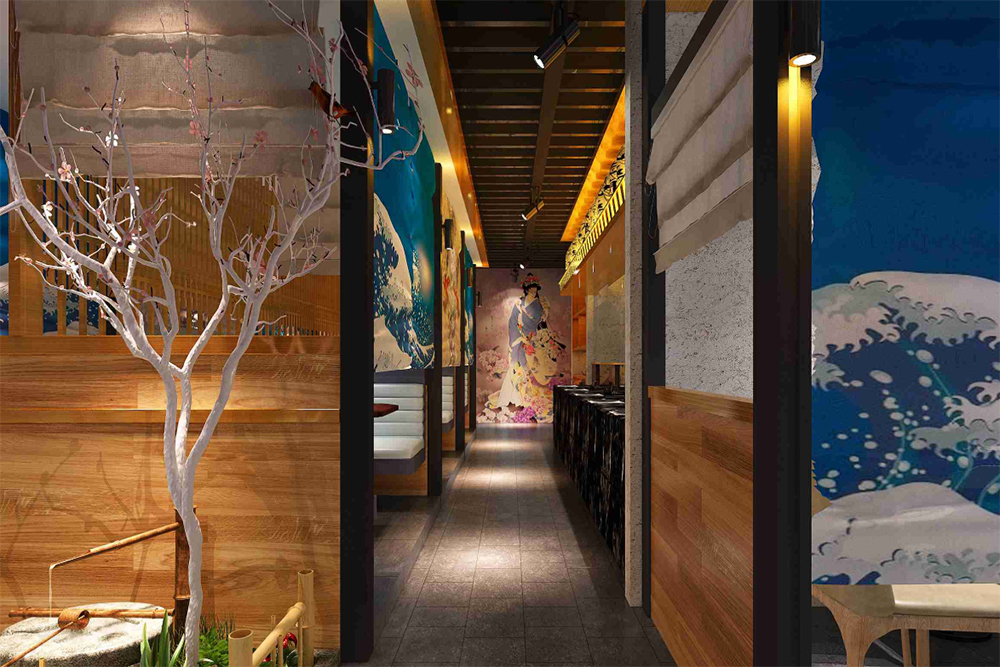 日式烧烤店装修