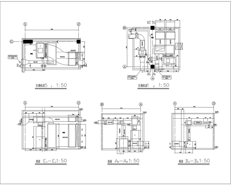 大样图和剖面图的绘制要表达的是图纸设计细节