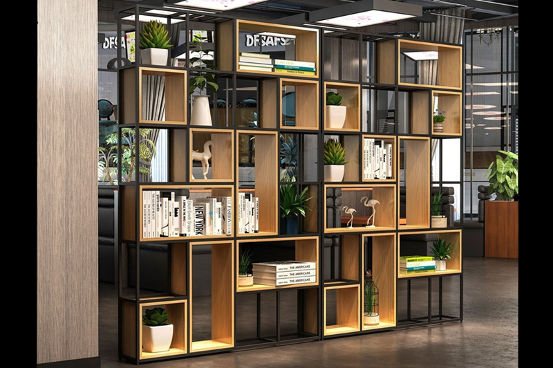 办公室置物架图片