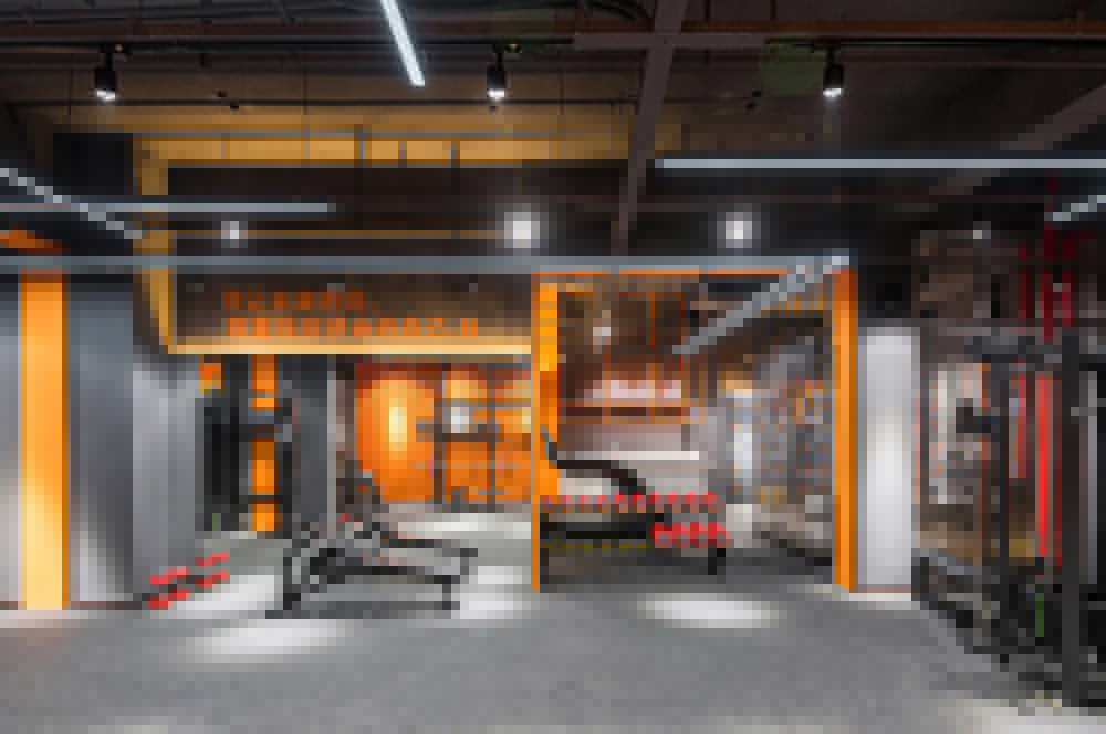 健身房装修吊顶效果图