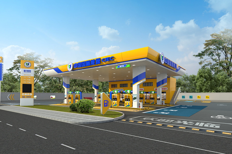 加油站与便利店