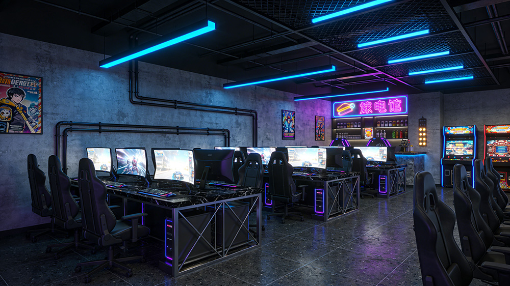 网吧装修
